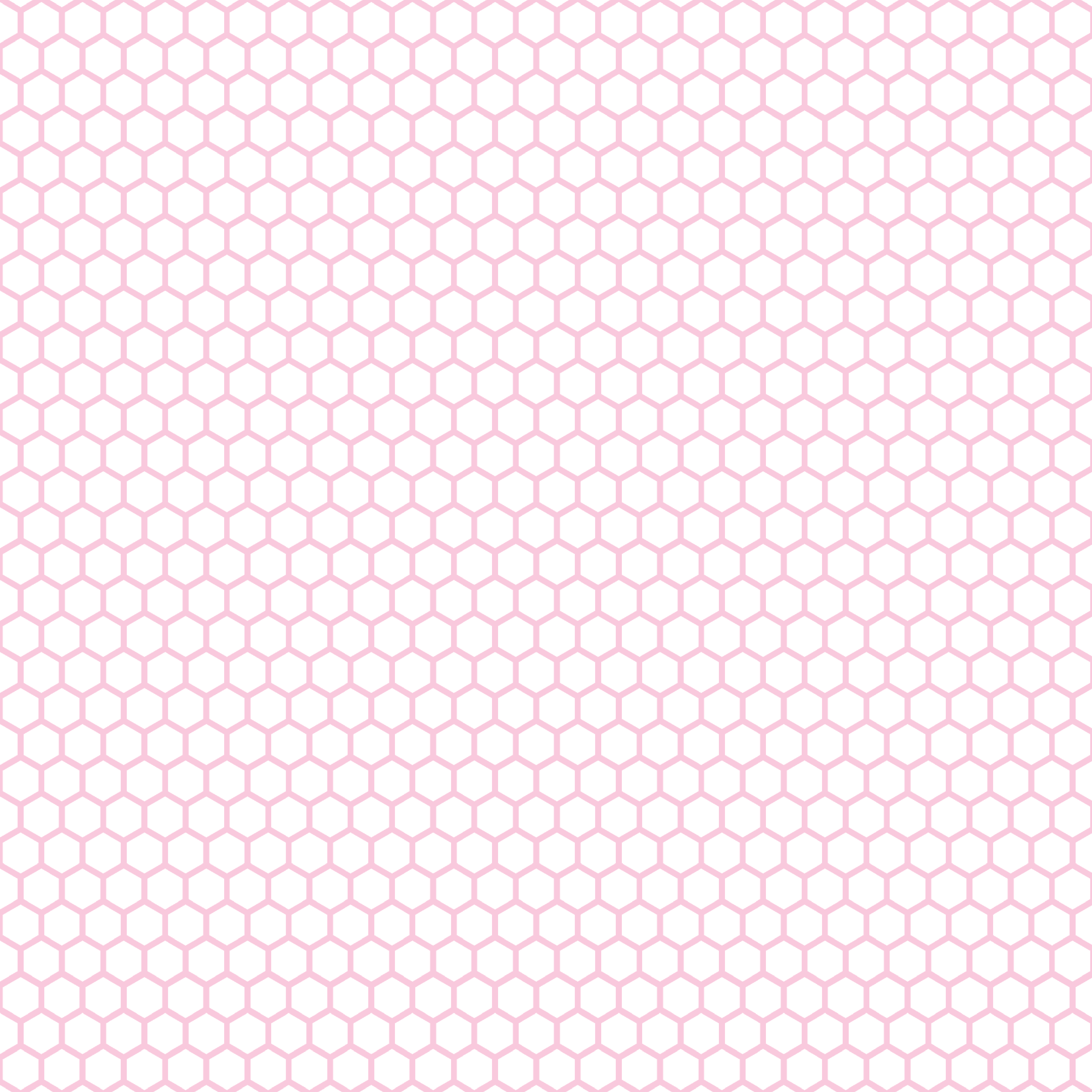 Itty Bitty Pastel Pink Honeycomb Pattern Acrylic Sheets - CMB Pattern Acrylic